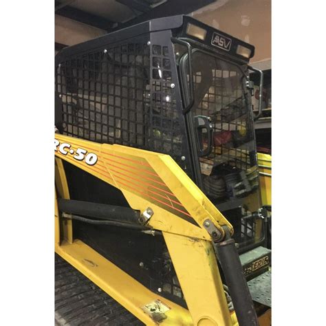 asv skid steer cab enclosure|skid steer door.